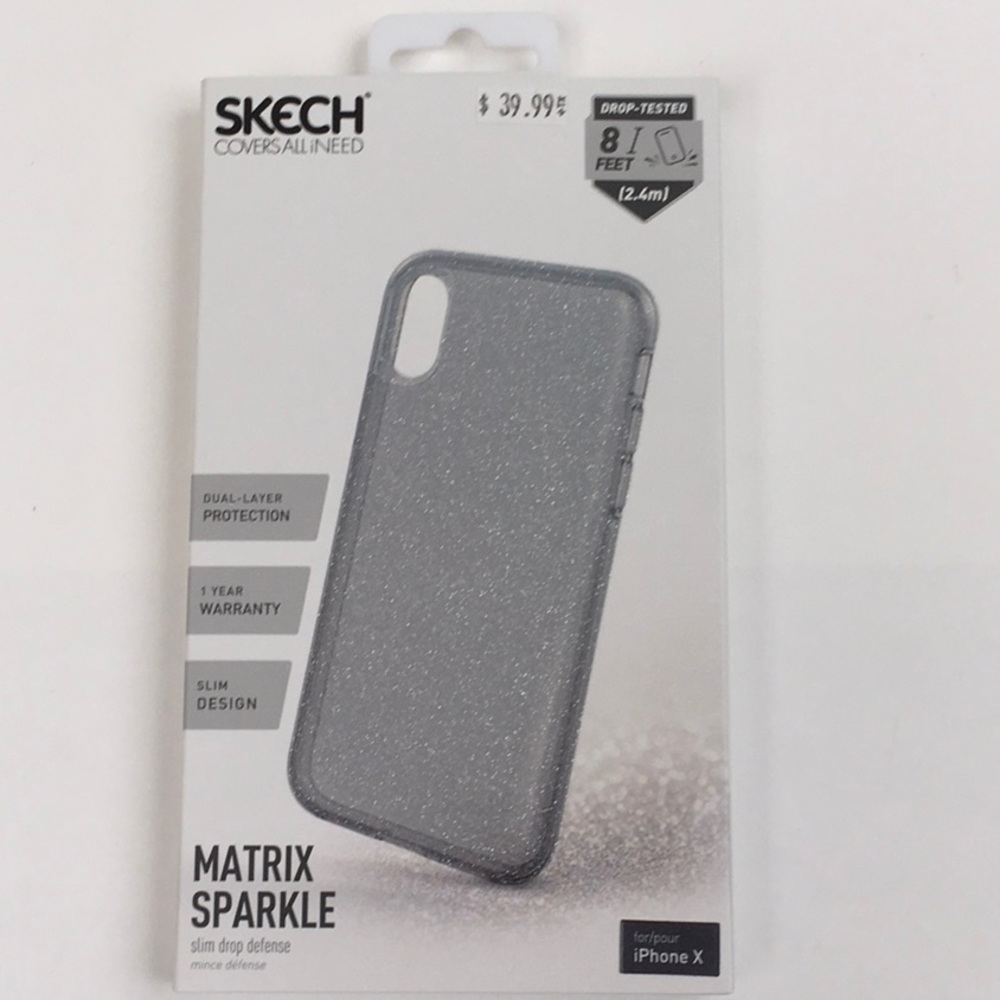 Skech Matrix Sparkle iPhone X case - night sparkle